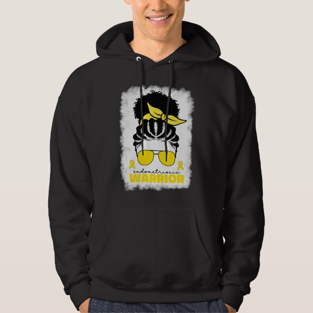 Sudadera Afro Endometriosis Warrior For Black Women Endomet (Anverso)