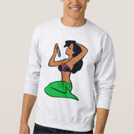 Sudadera afro latina mermaid