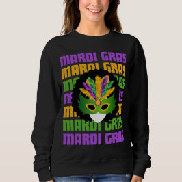 Sudadera Afro MARDI GRAS
