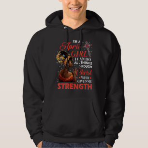 Sudadera Afro, soy un Chica de abril que puedo hacer todas 