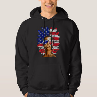 Sudadera Afro Sunflower African American 4th Of July Melani