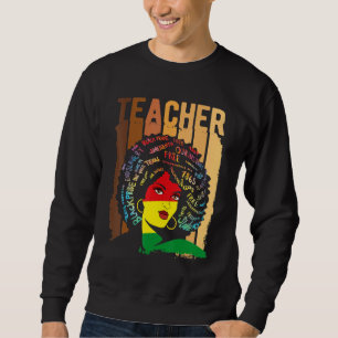 Sudadera Afro: un maestro negro que ama a Melanin, un amant