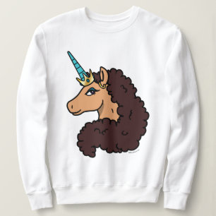 Sudadera Afro Unicornio   Divino