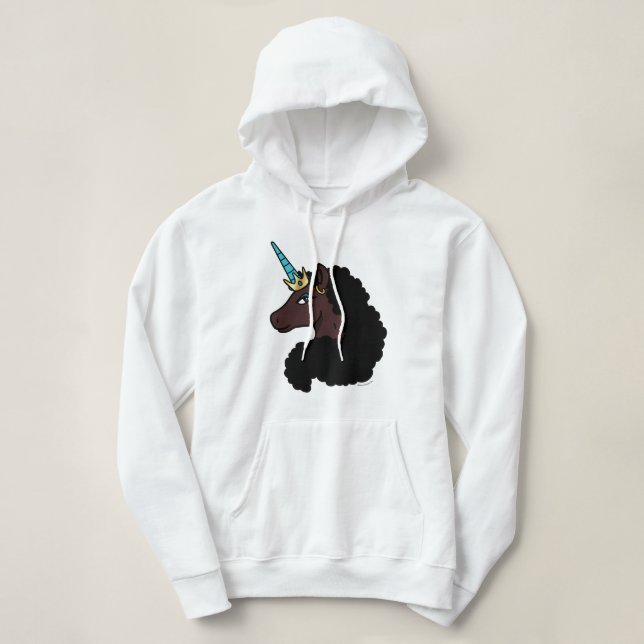 Sudadera Afro Unicornio | Magico (Diseño del anverso)