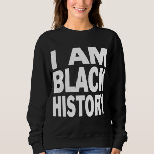 Sudadera Afroamericanos Patrimonio Mes Afro Soy Negro H