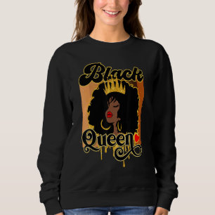 Sudadera AfroBlack Melanin Reina Mujer Chica África America