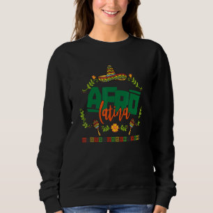 Sudadera Afrolatino Latino Africano Latino-Americano