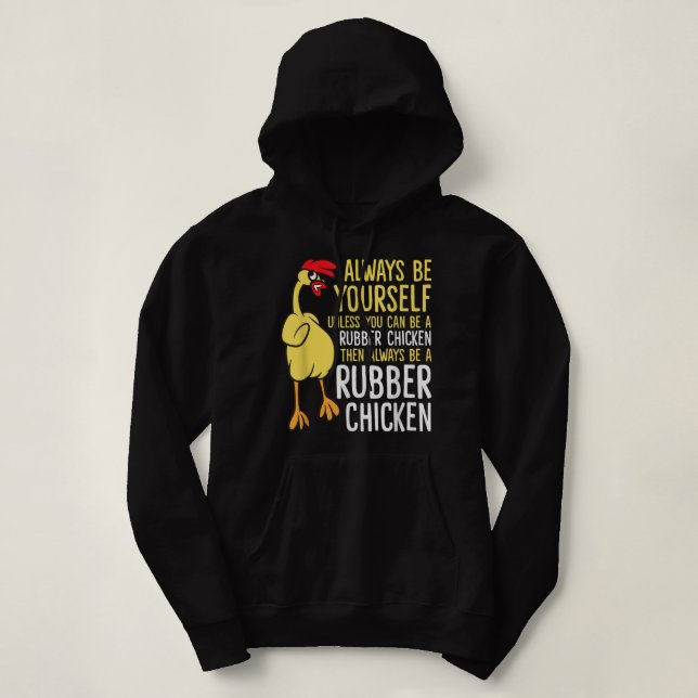 Sudadera After God Made Me He Said Tada Funny Rooster Chick (Diseño del anverso)