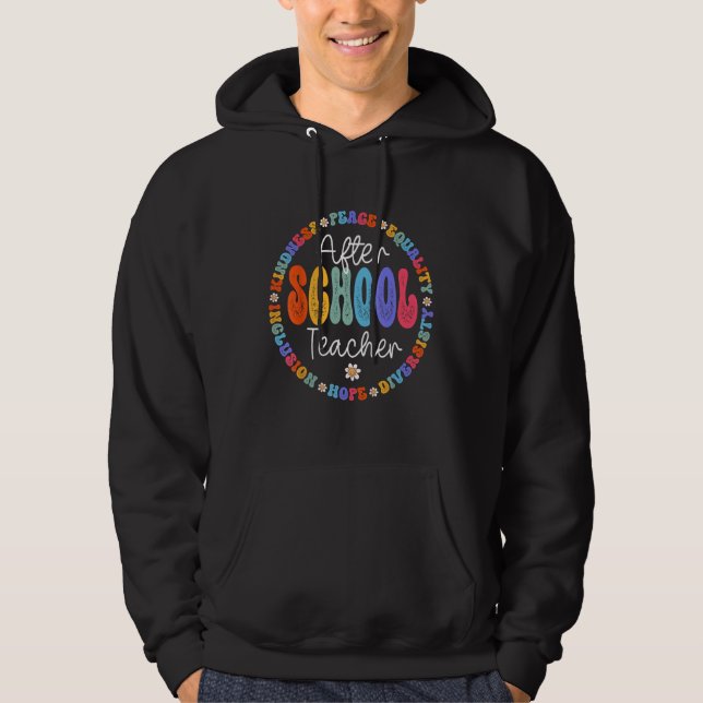 Sudadera After School Teacher Appreciation Week Back To Sch (Anverso)