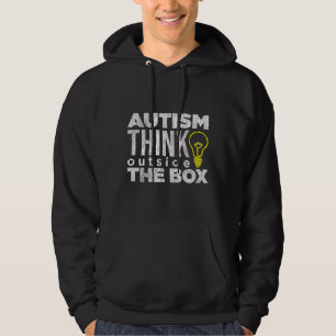Sudadera Afuera de la caja Niños autistas Autismo Niño Conc