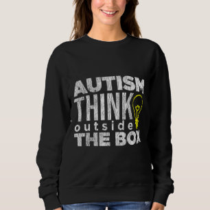 Sudadera Afuera de la caja Niños autistas Autismo Niño Conc