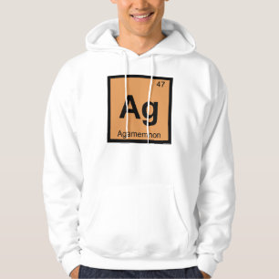 Sudadera Ag - Agamenón Tabla Periódica Química Griega