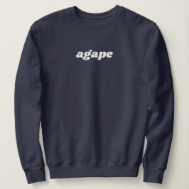 Sudadera Agape Love Christian Diseñó Sweshirt