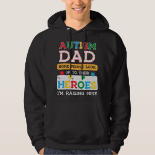 Sudadera Agarra este lindo autismo papá héroes que estoy cr