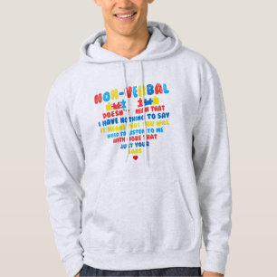 Sudadera Agarra este lindo rompecabezas del corazón no verb