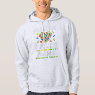 Sudadera Agarra este tierno autismo no viene con Nana manua