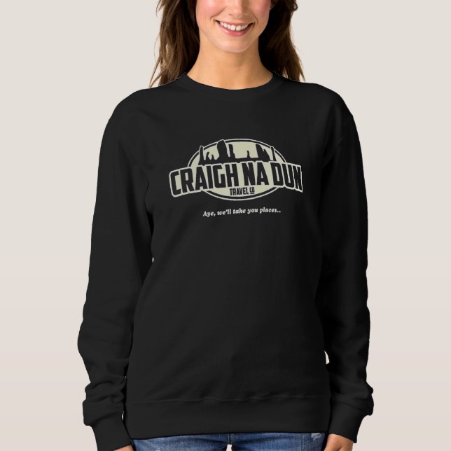 Sudadera Agencia de Viajes Craig Na Dun (Anverso)