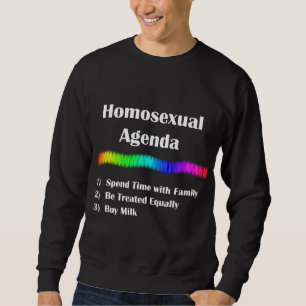 Sudadera Agenda homosexual
