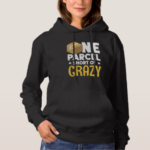 Sudadera Agente de entrega un paquete loco