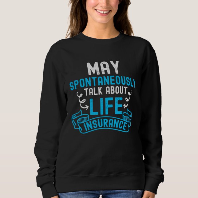 Sudadera Agente de Seguros (Anverso)