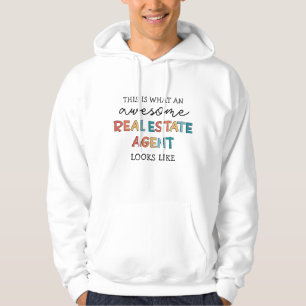 Sudadera Agente inmobiliario Gracioso regalo de realtor imp