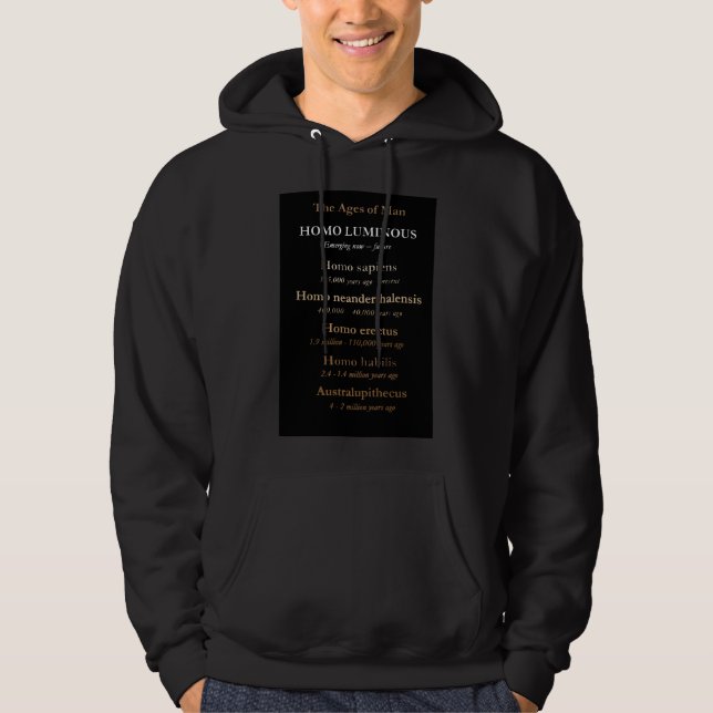Sudadera Ages Of Man Mens Hoodie (Anverso)