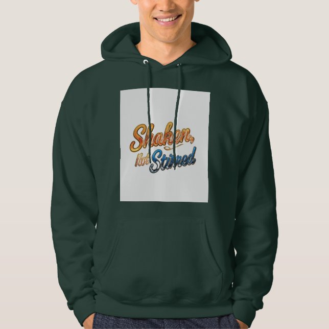 Sudadera "Agitado, No Agitado". (Anverso)