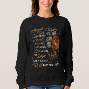Sudadera Agosto Chica Afro localiza a Chica mujer negra