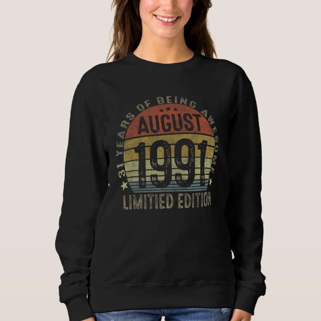 Sudadera Agosto de 1992, 30 años (Anverso)