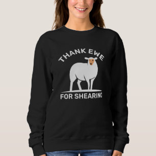 Sudadera Agradecer Oveja Por Esquilar