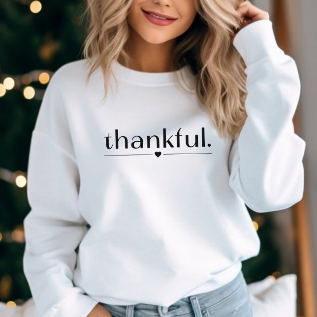 Sudadera Agradecida Para Las Mujeres (Subido por el creador)