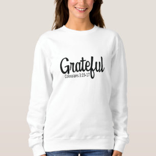Sudadera Agradecido: 3:15 de Colossians - camiseta 17