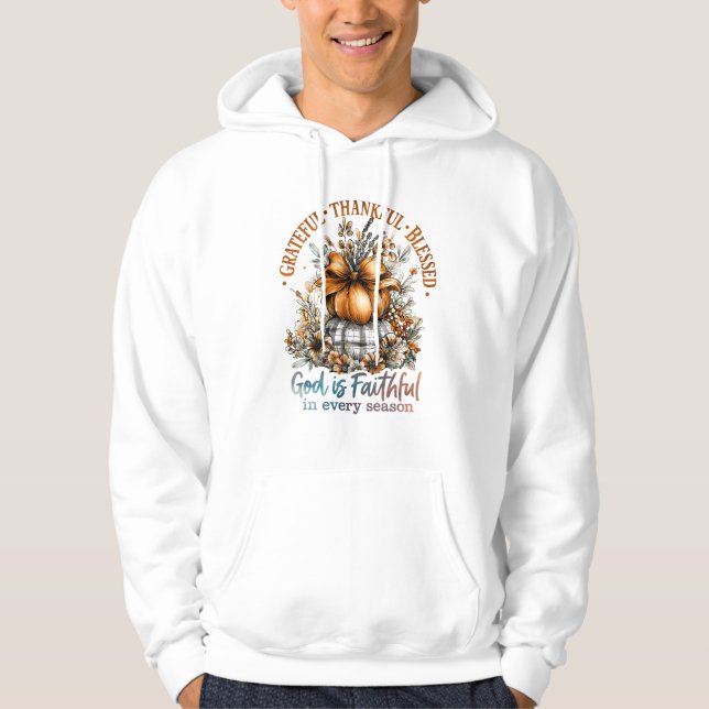 Sudadera Agradecido Agradecimiento (Anverso)