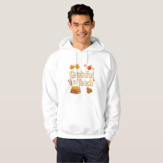 Sudadera Agradecido de Enseñar Camiseta de Acción de Gracia