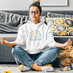 Sudadera Agradecimiento a la tipografía de estrella del arc