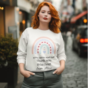 Sudadera Agradecimiento a los Maestros - Regalo para el Mej