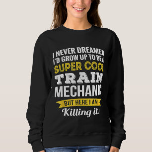 Sudadera Agradecimiento a Mecánico de Tren