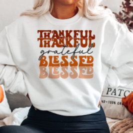 SUDADERA AGRADECIMIENTO GRACIAS AL TEMA DEL OTOÑO