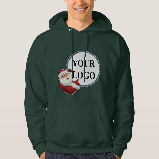 Sudadera Agrega tu logo Navidad vacaciones (Anverso)