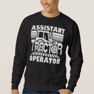 Sudadera Agricultor de controlador de operador de tractores