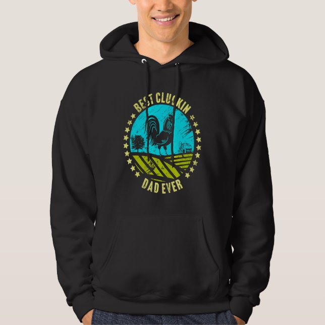 Sudadera Agricultor de gallos de pollo de siempre (Anverso)