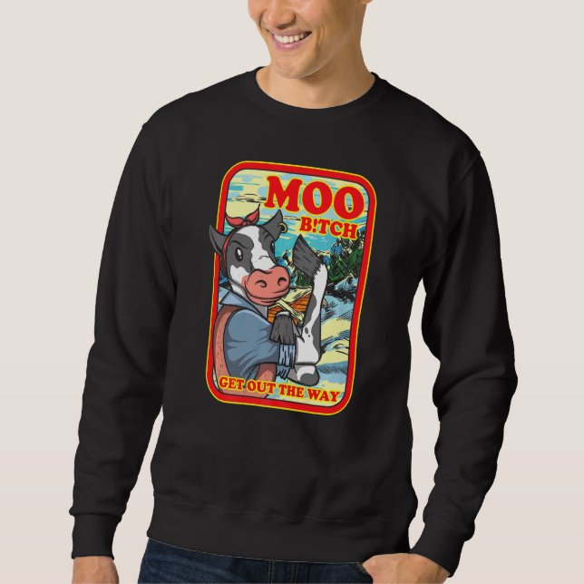 Sudadera Agricultor de vaca (Anverso)