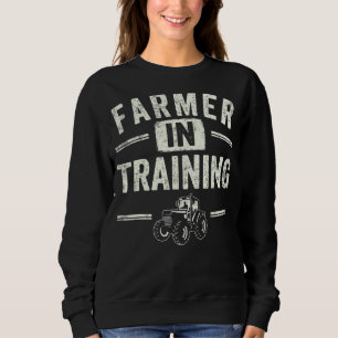 Sudadera Agricultor En Formación De Agricultores De Tractor