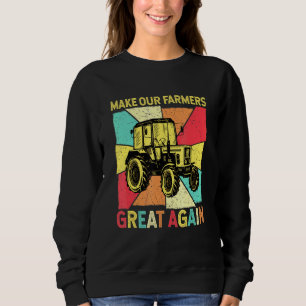 Sudadera Agricultor retro vintage - Tractor propietario de 