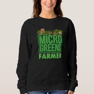 Sudadera Agricultores de Microgreen conduciendo tractor agr