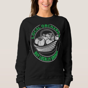 Sudadera Agricultores locales del mercado de granjas