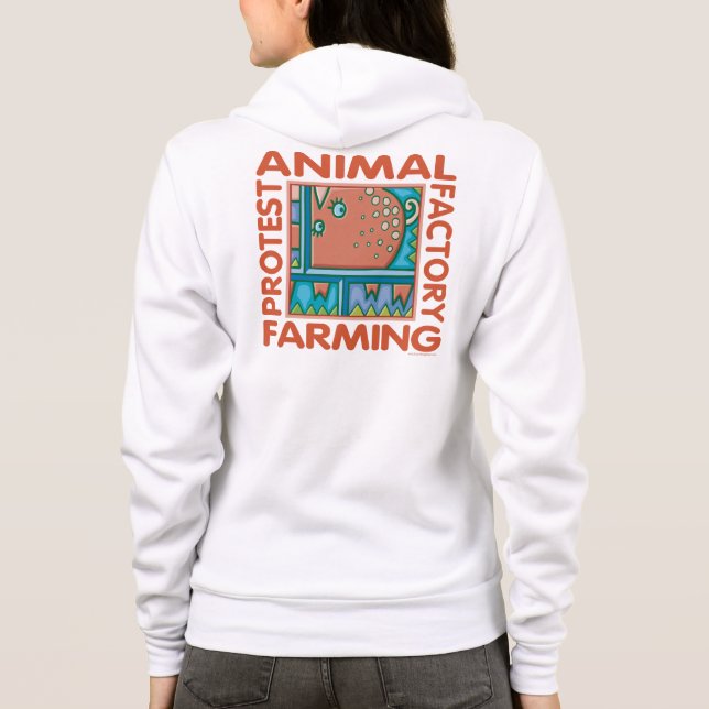 Sudadera Agricultura de fábrica (Reverso)