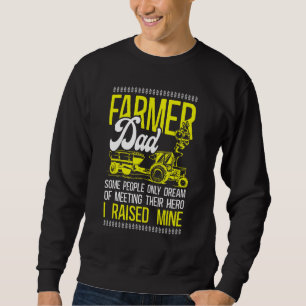 Sudadera Agricultura Padre Granjero Padre Tractor Granjero