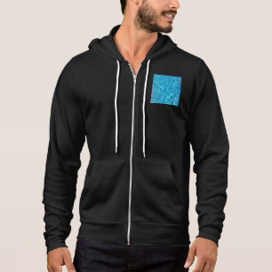 Sudadera Agua de Piscina Azul Celeste Cristalina
