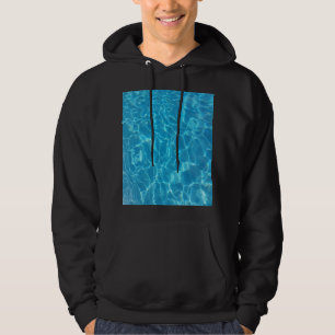 Sudadera Agua de piscina azul cielo cristalino